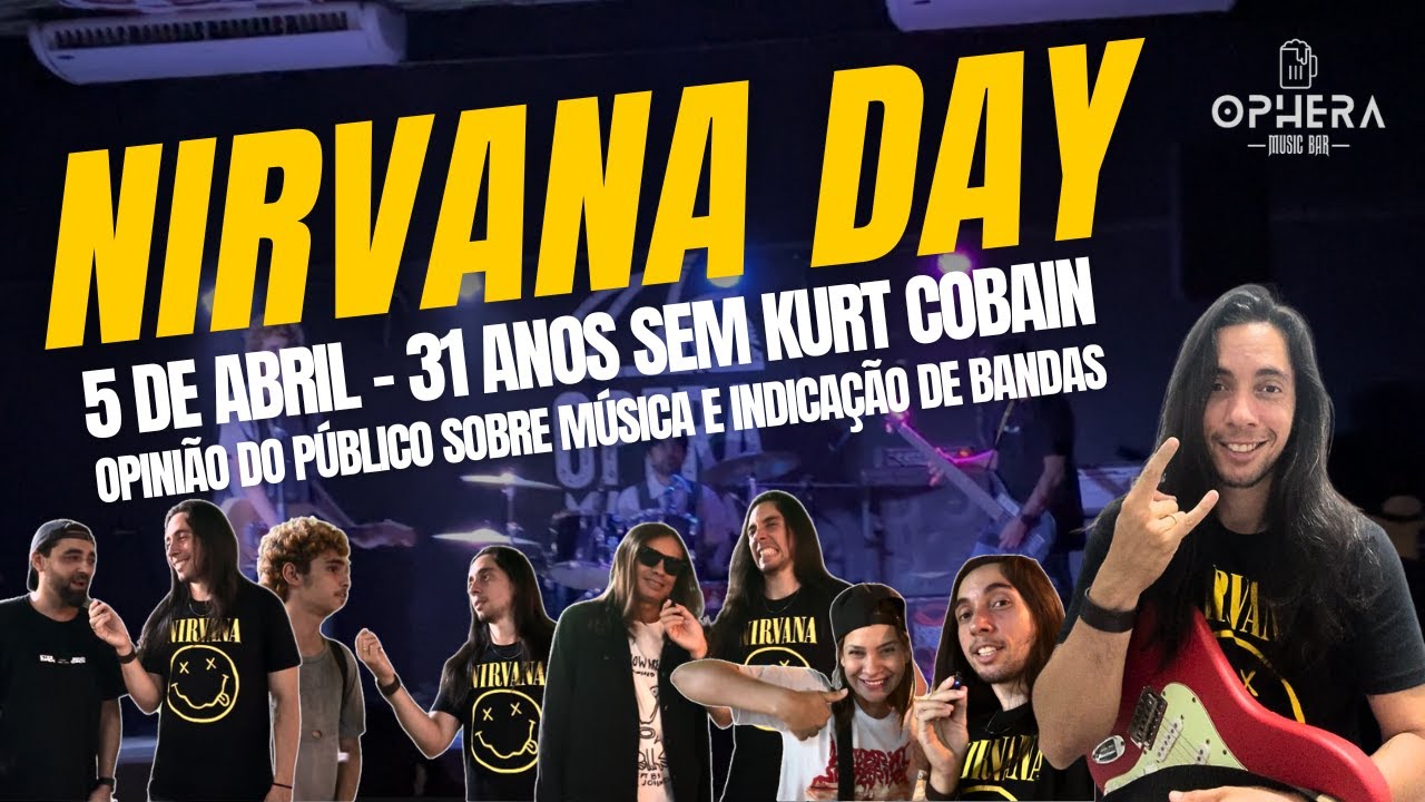 Nirvana Day - 31 Anos Sem Kurt Cobain - YouTube