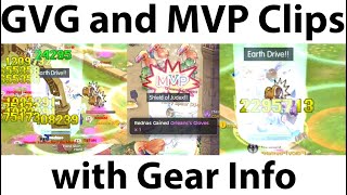 GVG and MVP Hunt Clips with Gear Info / Divine Avenger / Ragnarok M Eternal Love