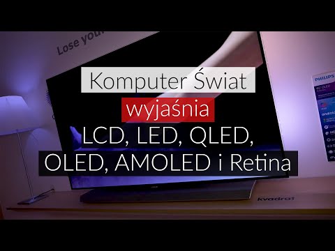 Wideo: Różnica Między Wyświetlaczem LCD A Diodą LED