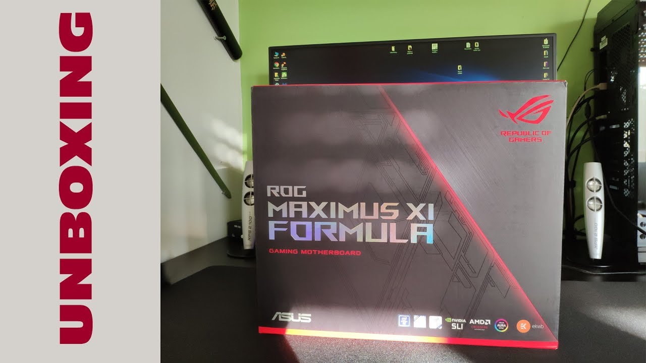 Asus Maximus XI Formula Unboxing
