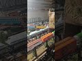 Running 3 Lionel Trains At The Same Time Pulling Cars.