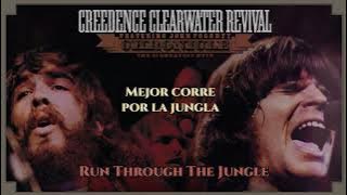 Creedence Clearwater Revival - Run Through The Jungle ( Spanish Lyric Video)