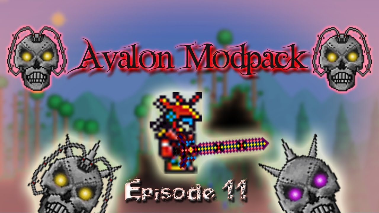 Скачать мод terraria avalon