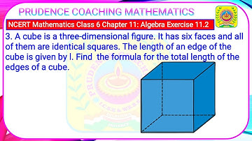 Algebra Exercise 11.2 Sum 3 NCERT Maths class 6