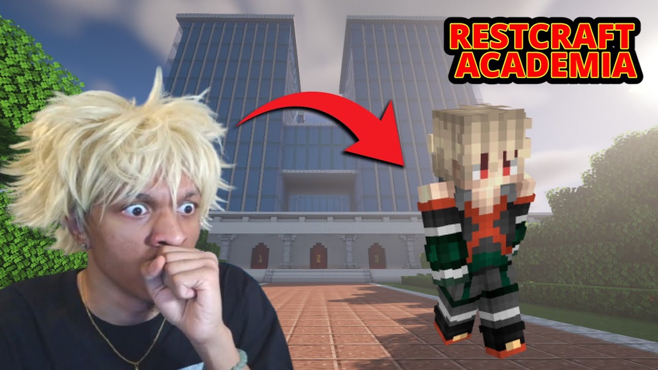 MY HERO ACADEMIA IN MINECRAFT! | (Restlyss Academia SMP) - YouTube