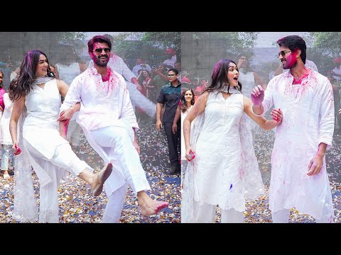 Family Star Team Holi Celebrations | Vijay Devarakonda | Mrunal Thakur | Dil Raju | TFPC - TFPC