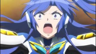 Tsubasa Kazanari face her Grandfather | Symphogear XV