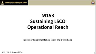 AY23 M153 Instructor Supplement