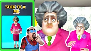 Scary Teacher 3D -New Update New Chapter New Levels | Stick To A Pie | Gameplay (Android,iOS) screenshot 2