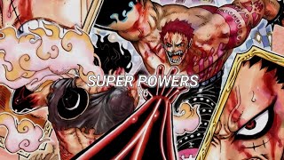 One Piece Opening 21 - Super Powers Lyrics