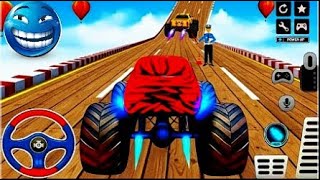 72 🔥 Monster Truck Mega Ramp Stunt Game: 💥 Best Car Stunt Game for Android 2025 Gameplay screenshot 5