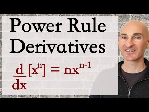 Find the Derivative Quickly Using the Power Rule