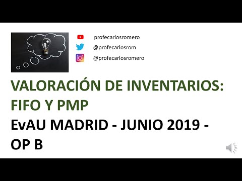 VALORACIÓN DE EXISTENCIAS
