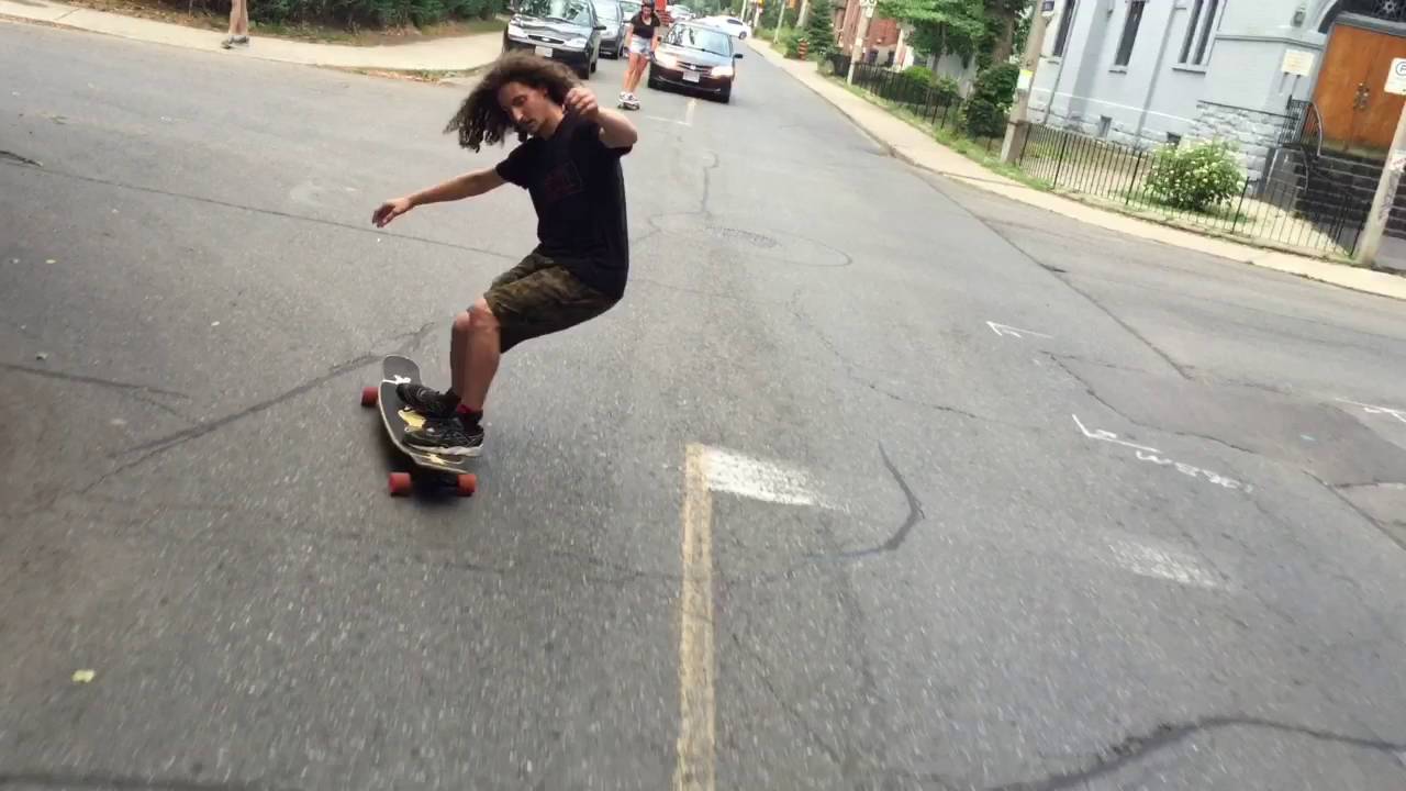 Longboard Dancing On A Loaded Bhangra - YouTube