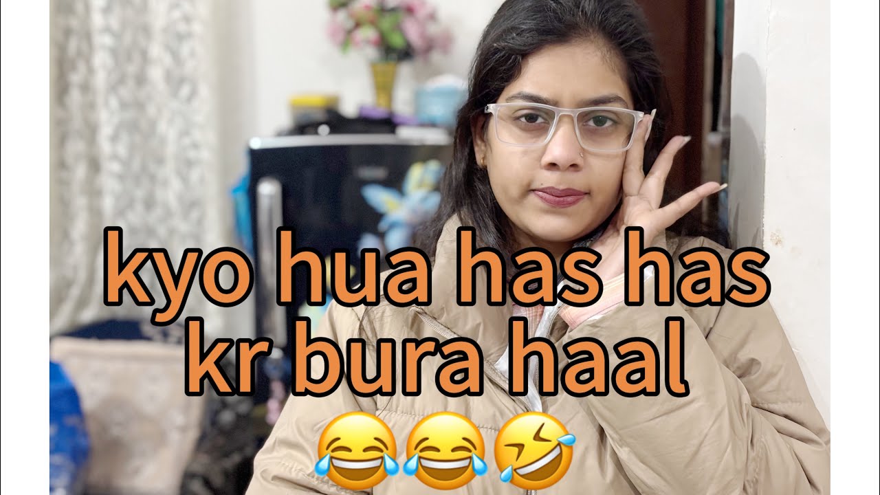 kyu hua has has kr bura haal 😂😂 