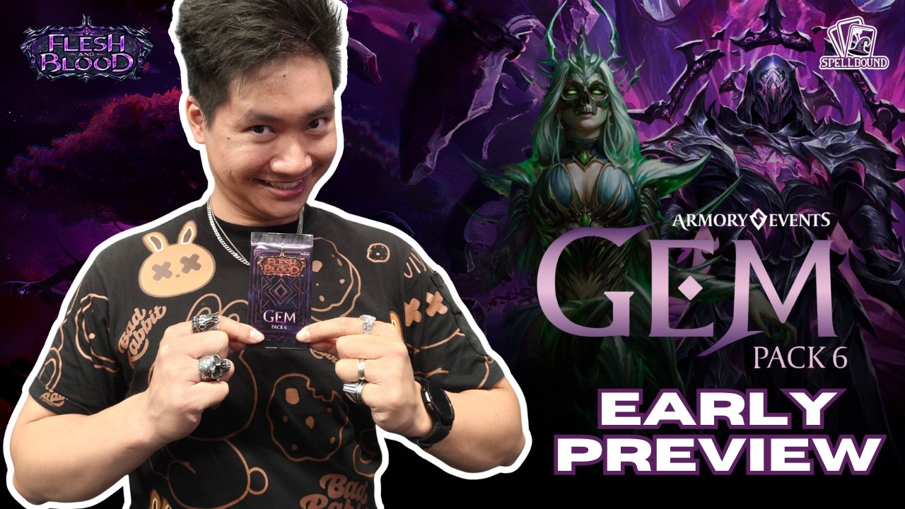 🔴 Early Preview of GEM Pack 6 | Flesh and Blood #fabtcg - YouTube