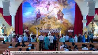 Episcopal Golden Jubilee Mass: July 23, 2023 11:30 AM EDT