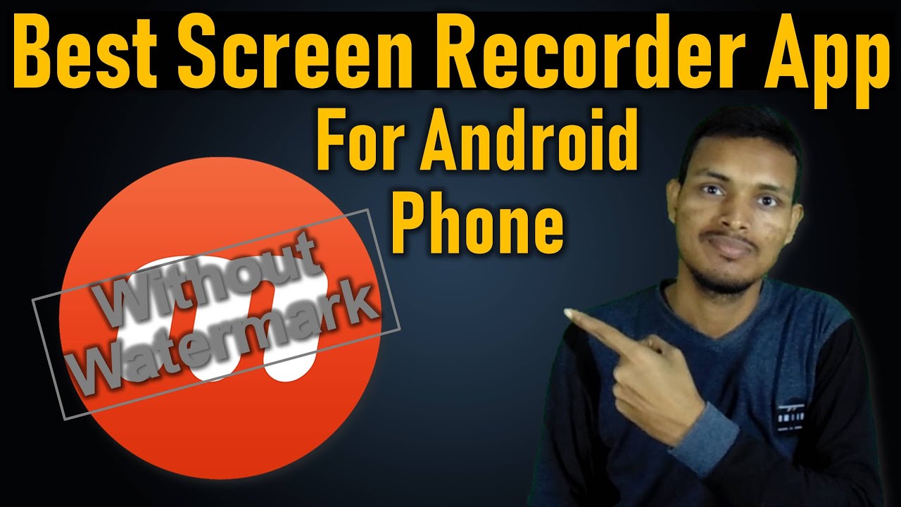 Best Screen Recorder App Without Watermark or Branding for Android Phone | Tech Studio