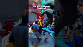 EVERYONE IS SCARED OF THE STAR DESTROYER #shorts #fortnite #gaming #recommended #fyp #viral