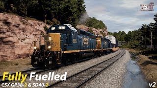 Fully Fuelled : CSX Heavy Haul : Train Sim World 2020 1080p60fps