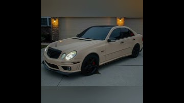 The best German invention 🔥🤍☠ #w211 #germany #amg #e55 #mercedes #w211_mercedes
