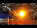 How to blow glass bottles vertically?/SM-J21B Vertical glass blowing machine