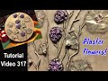 Plaster Flowers/ HOW TO Cast Flowers/ Start to Finish/ MUST SEE