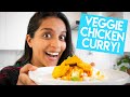 Easy Vegetarian Chicken Curry // Quarantine Cooking