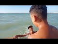 مغامرة مجنونه فى البحر وكمان إنقاذ غريق من الغرق