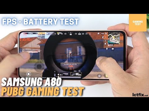 Samsung Galaxy A80 PUBG Gaming test 2021 | Snapdragon 730, 8GB RAM