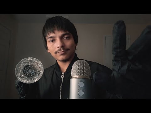 ASMR | Gripping & Handling Various Objects with Gloves