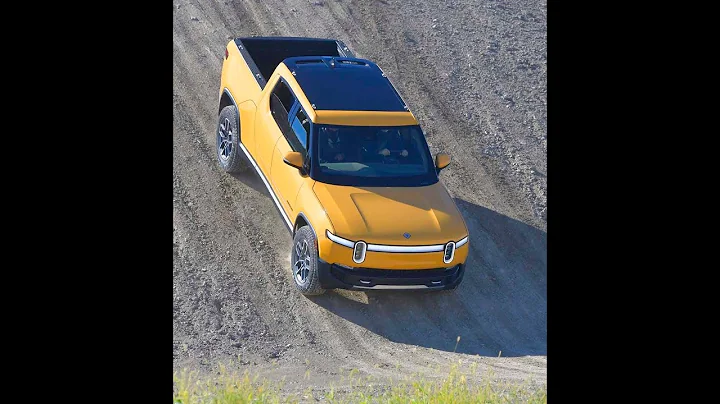 Watch Rivian R1T Recover A Semi Truck That Slid Off Highway Into Ditch