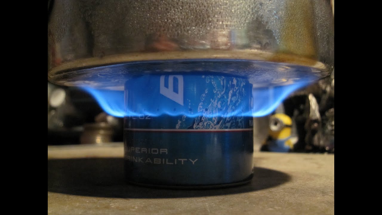 BIOS Clone SideBurner Jet Alcohol Stove Boil Test 1 YouTube
