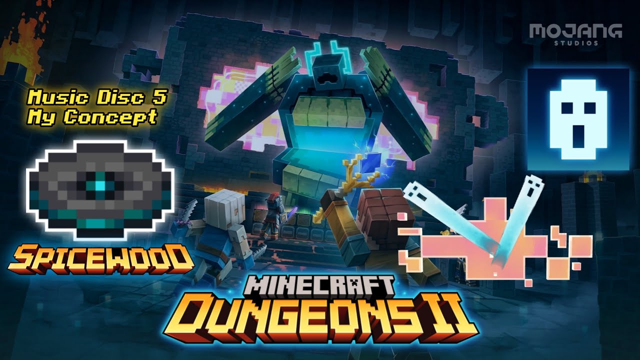 Minecraft Dungeons 2 Rift Minecraft Dungeons II Music Disc 5 (My Concept!) The Rift ?! - YouTube