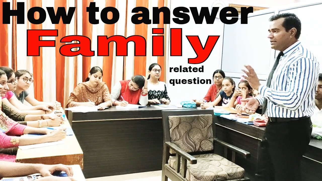 Tell me about your #family background #interview question : फैमिली क्वेश्चन  - YouTube