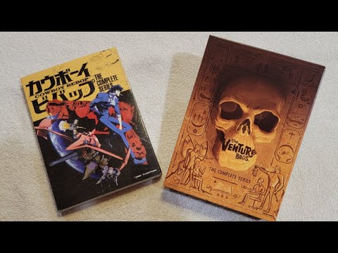 Cowboy Bebop & The Venture Brothers Complete Series DVDs Unboxing
