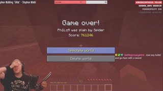 Philza Dies In Minecraft Hardcore After 5 Years [Emotional]