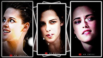 Jadugar X Kristen Stewart  ❤️ || Attitude Xml 🖇️|| 4k editz Alight #alightmotion#kristenstewart