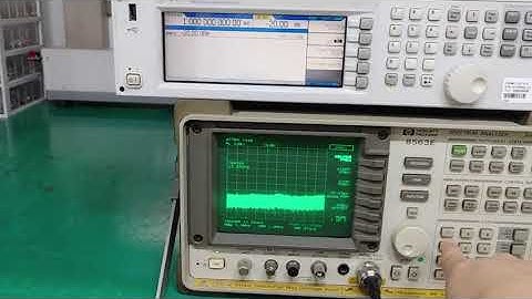 N5181A HP RF Generator Test