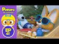 Pororo the best animation  41 the weather is weird  learning healthy habits kids  pororo english