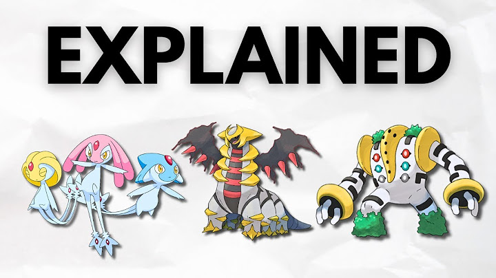 Every Gen 4 Legendary Pokemon Explained in 5 Minutes