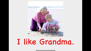 Preschool storytime | Kids book read aloud | I Like Grandma screenshot 2
