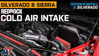 20192022 Silverado & Sierra 1500 V8 RedRock Cold Air Intake; Polished Review & Install