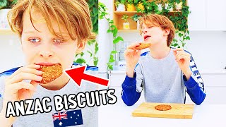 WHAT HAPPENED WHEN BIGGY ATE ANZAC BISCUITS w\/Norris Nuts Cooking