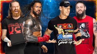 Roman Reigns & Sami Zayn Vs John Cena & Kevin Owens WWE 2K22