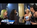 Mandy Rose Sonya Deville Mock Asuka Naomi SmackDown Exclusive Sept 25 2018 