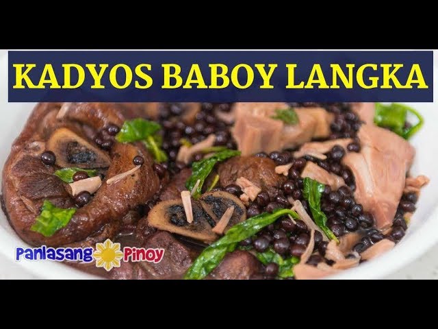 [Panlasang Pinoy] How to Cook Kadyos Baboy at Langka  (KBL Recipe)