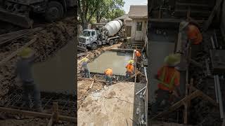 JUNGLE to LUXURY Plunge Pool! 😱 Backyard Transformation #shorts