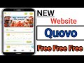 New website Quovo||Quovo Website account kasa banye || Quovo website without investment or withdraw