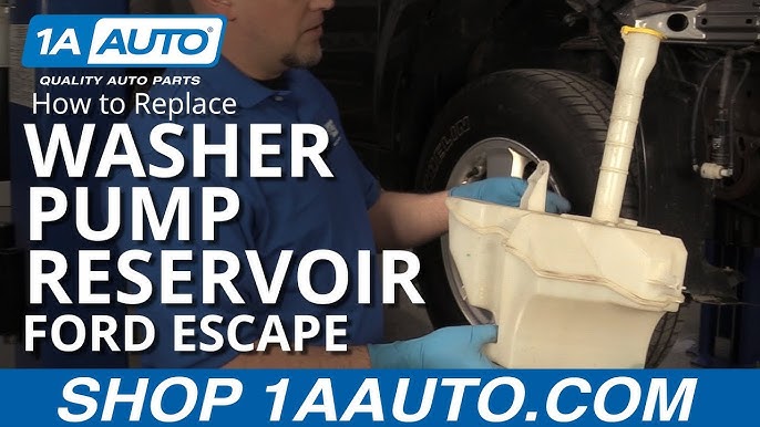 How to Replace Washer Pump 07-12 Ford Escape 
